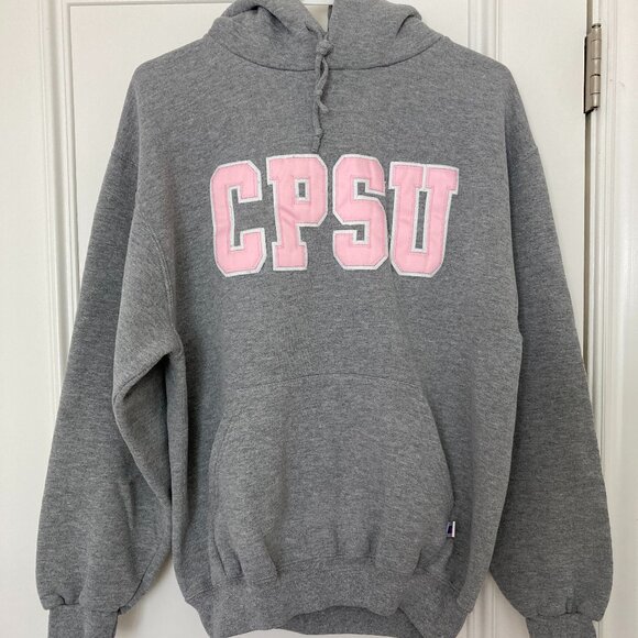 Russell Athletic Tops - Cal Poly gray hoodie